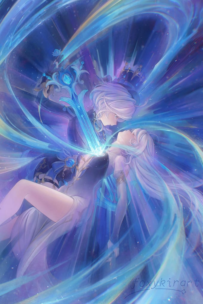 draw your favourite genshin impact character