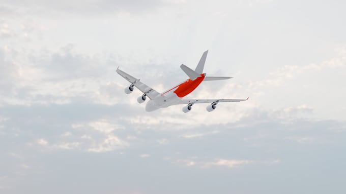 model 3d aircraft and aviation models