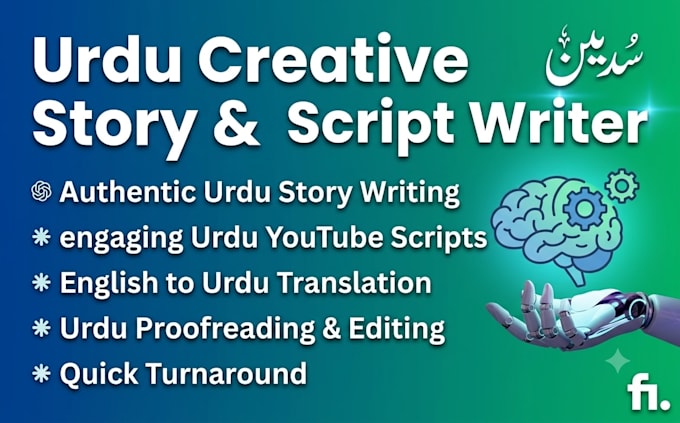 do professional ai content editing and youtube script writing