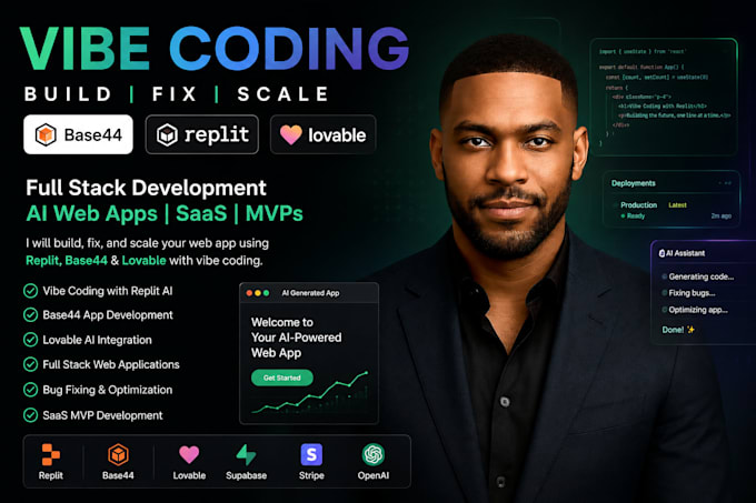 fix replit ai app replit website deploy base44 expert lovable base44 app audit