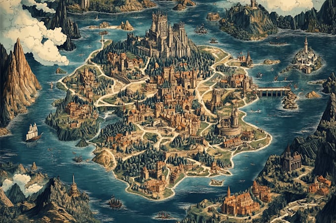 create your fantasy map, worldmap, battlemap