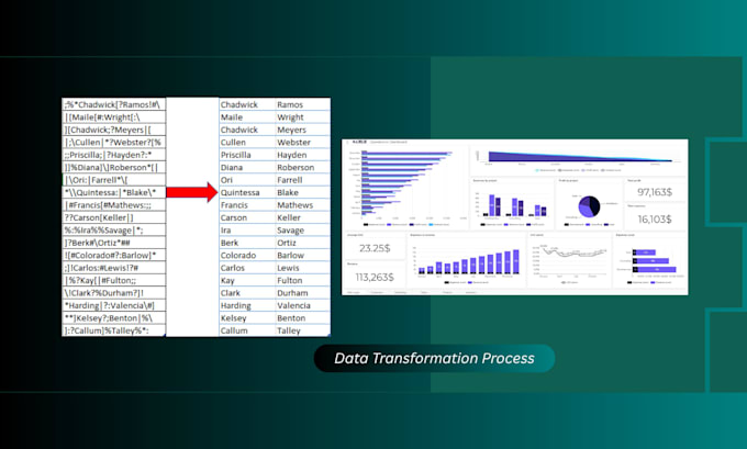 clean, analyze, and visualize your data