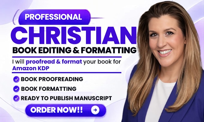 prayer journal book formatting, copy edit proofread memoir christian book editor