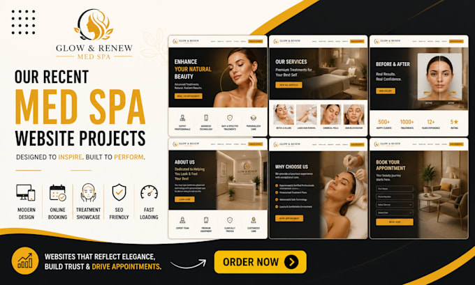 create a medical spa wordpress website