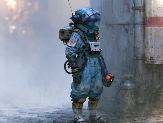 do sci fi art, concept art, sci fi art illustration