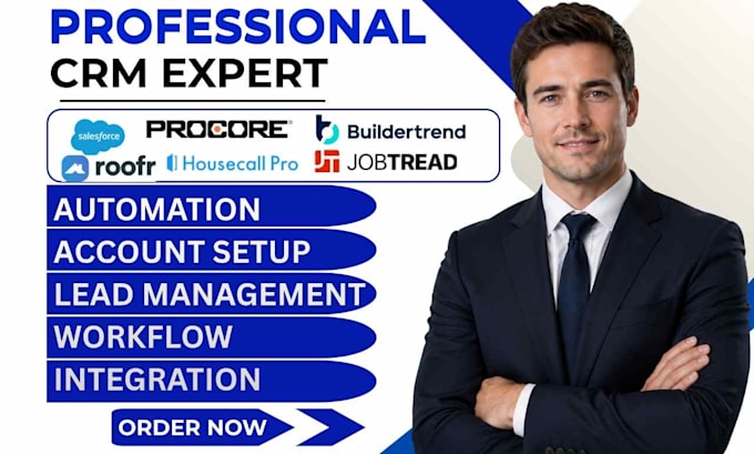 jobtread buildertrend procore housecall pro salesforce roofr workflow automation