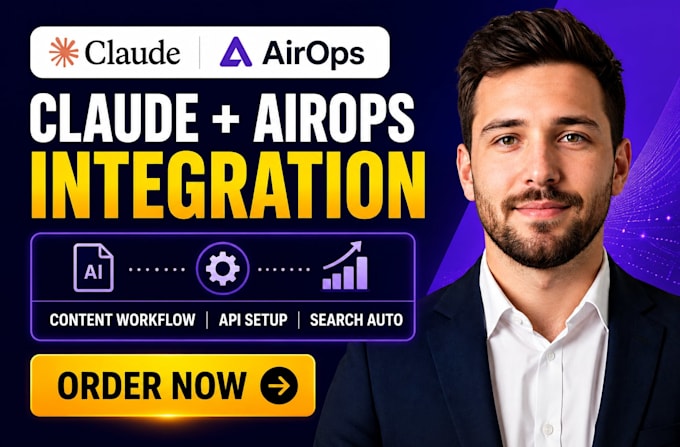 connect claude airops integration claude ai content workflow API search auto