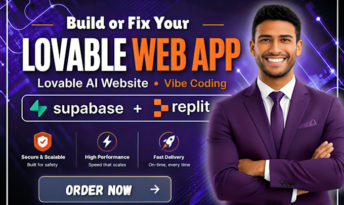 build lovable web app development lovable bug fixing supabase web app coding