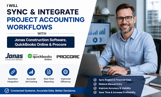 sync and integrate accounting workflows with jonas construction qb and procore