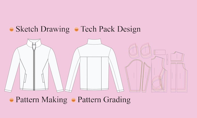create professional garment patterns in gerber, dxf and PDF