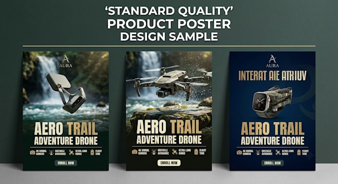 provide professional posterdesign services for you