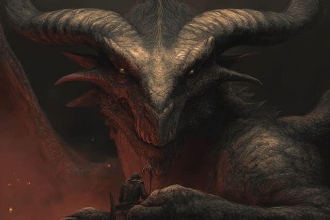 paint your dark fantasy creature