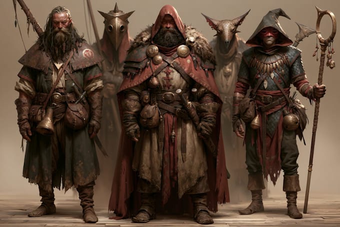 create your dnd or fantasy rpg character art