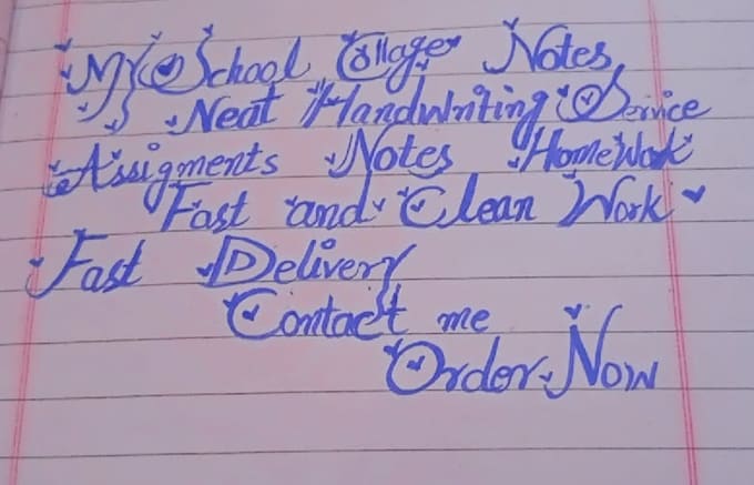 do neat handwriting to word, excel and PDF typing assignment