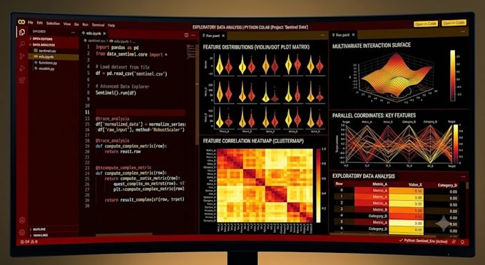 do effective and realistic exploratory data analysis using python