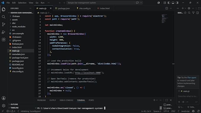 develop custom software and web applications