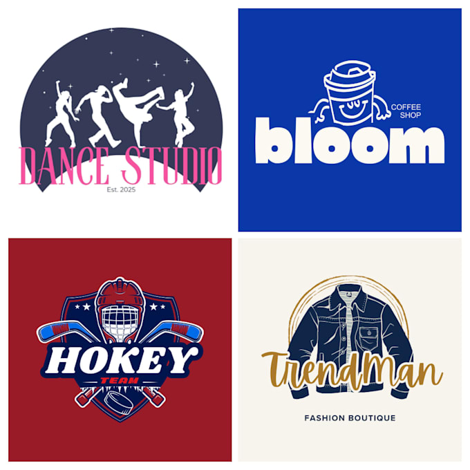 design a unique custom logo