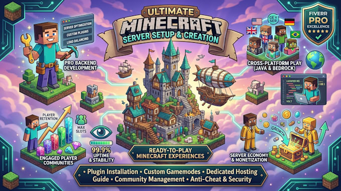 setup custom minecraft server, paper plugins, and spigot scripts