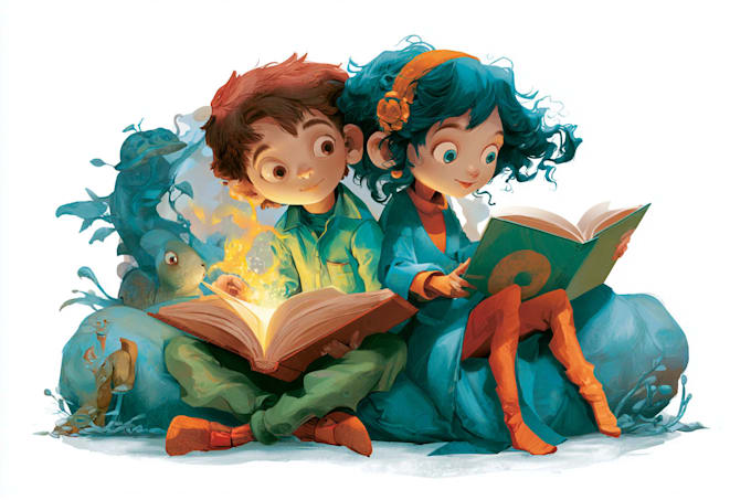 design child book illustration and cover