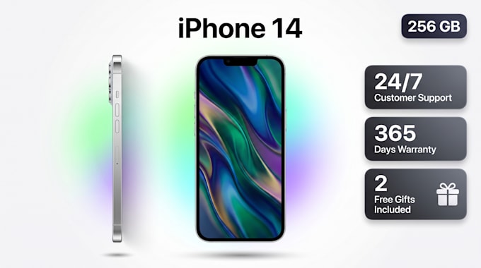design modern product listing images and banners