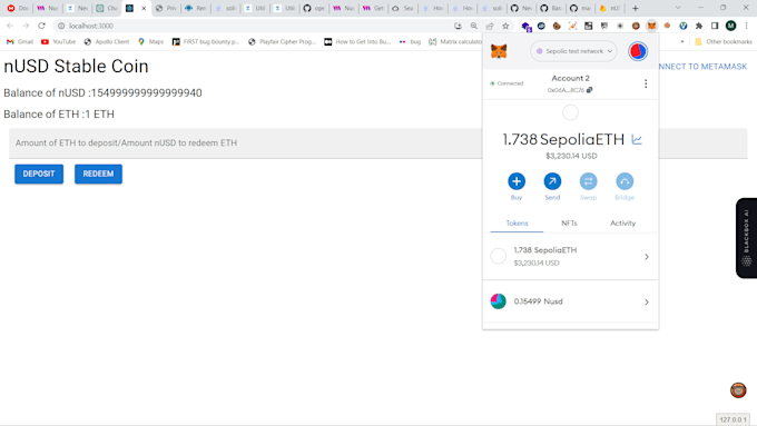 develop custom web3 dapps and smart contracts