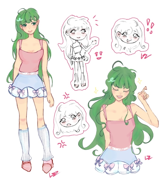 draw your ocs roblox character and minecraft characters