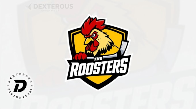 do unique roosters logo with unlimited revisions