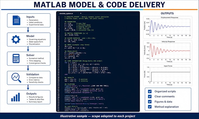 build matlab simulink models and engineering simulations