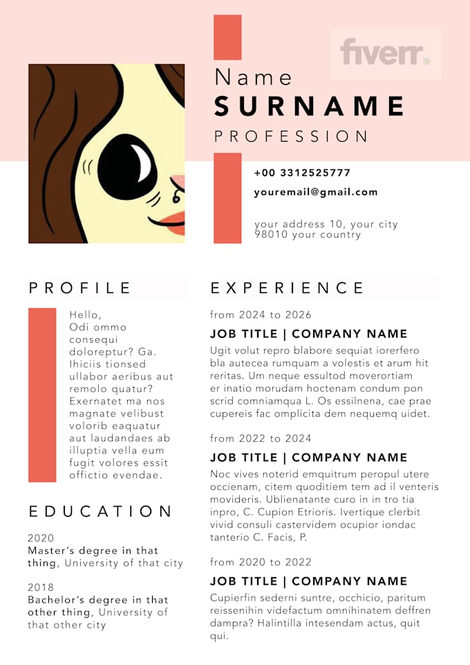 make your resume cool and unique