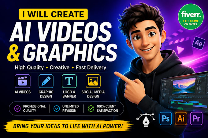 do professional thumbnail,logo and banner