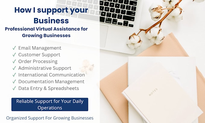 be your professional virtual assistant and business support