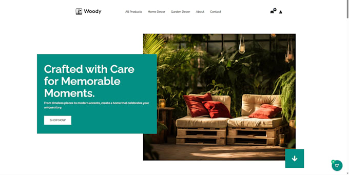 design a woocommerce ecommerce website