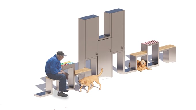 create 3d isometric concept and product visualizations