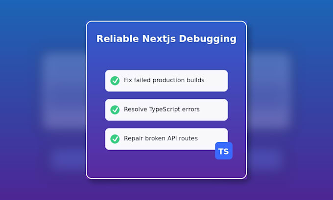fix nextjs typescript bugs and code errors