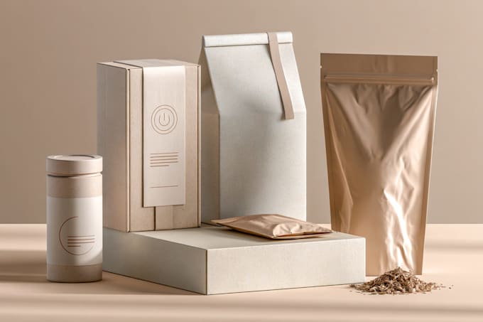 make product packaging design, product label design, box