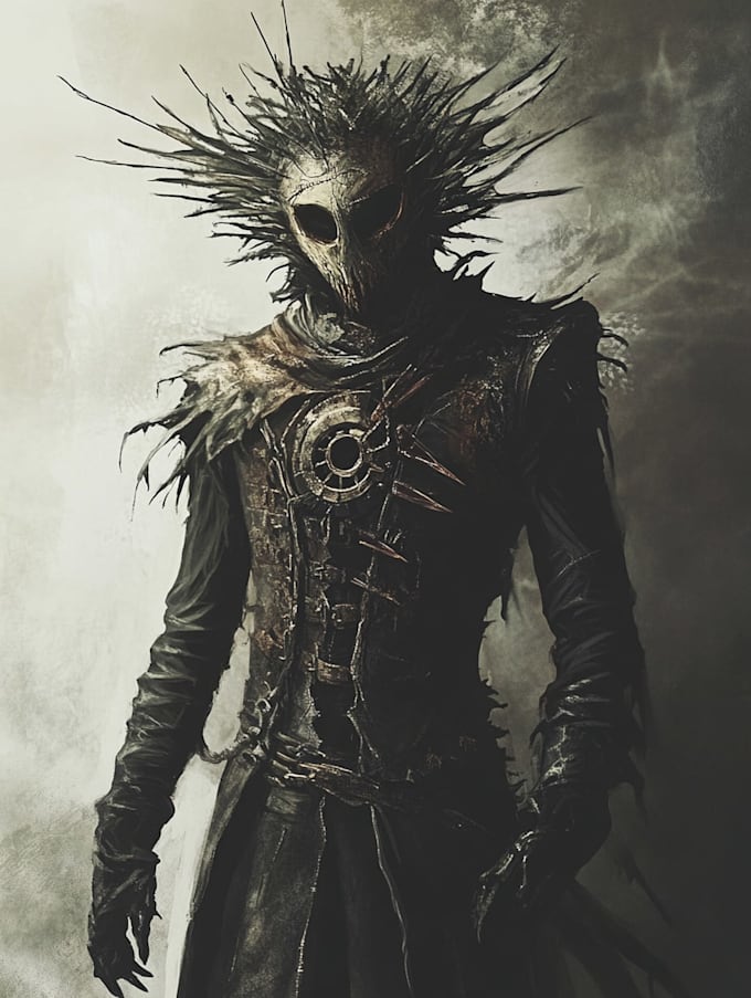 do horror character design