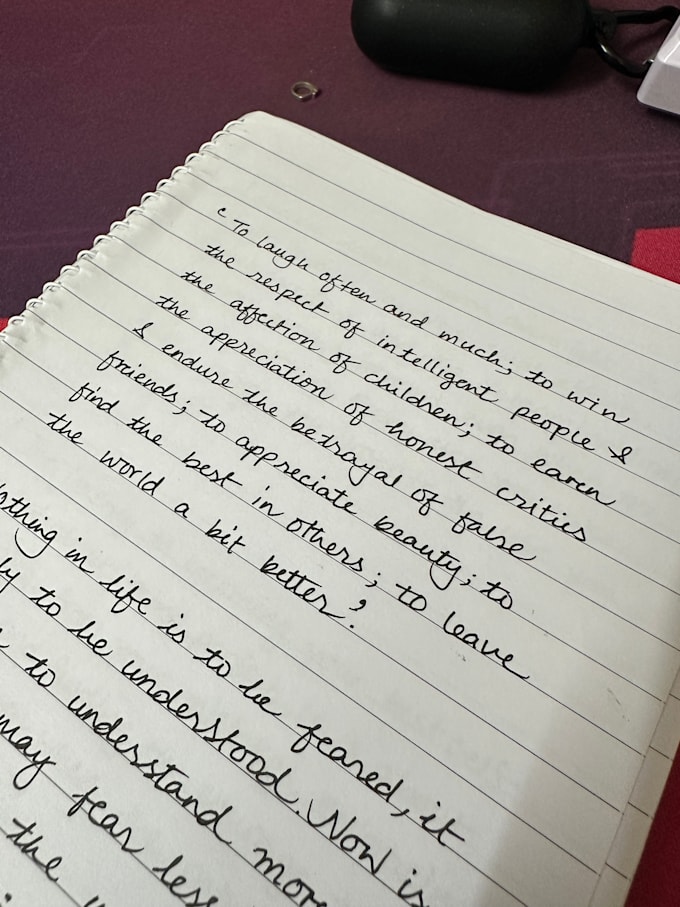 create beautiful handwritten notes, letters, and custom text