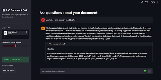 build a custom ai chatbot trained on your business documents