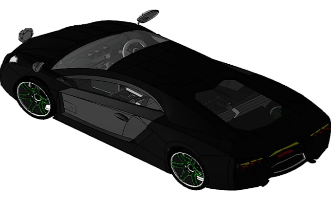 create realistic 3d car model, automotive rendering, and vehicle visualization