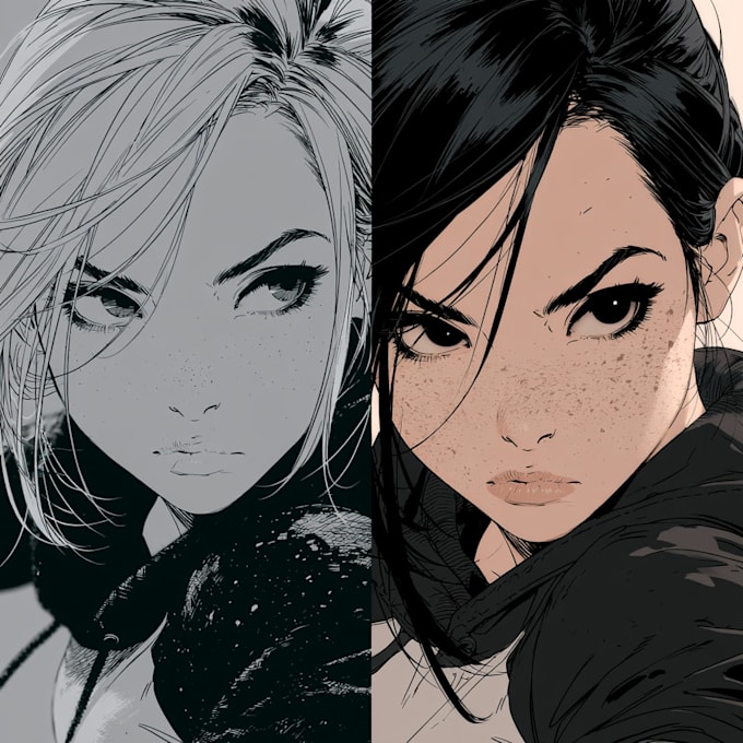 do an anime or comic character