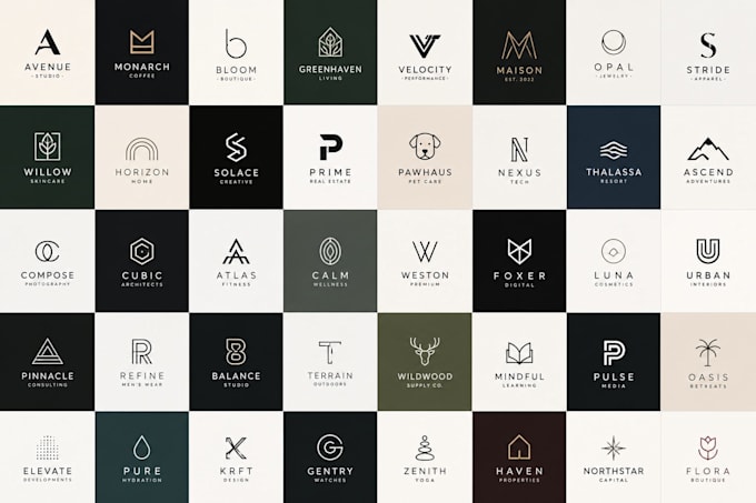 design a unique minimalist logo