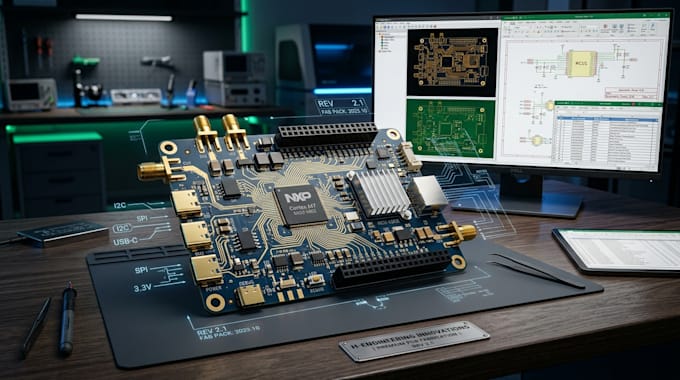 create custom pcb design ready for manufacturing