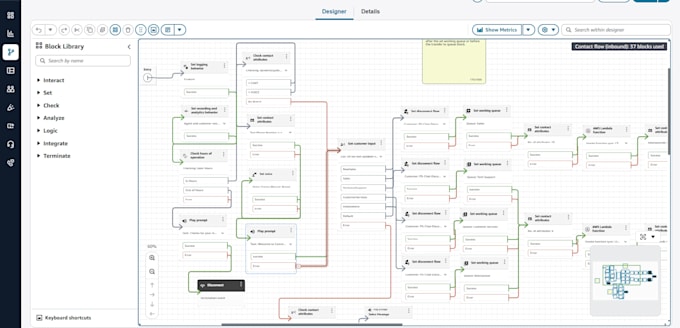 build amazon connect ai voice agent using lex v2 and lambda