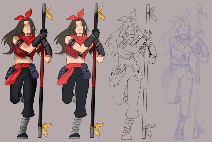 character art and design