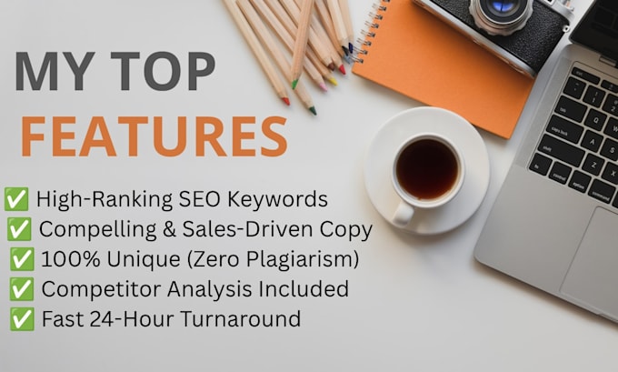 write high converting SEO friendly product descriptions
