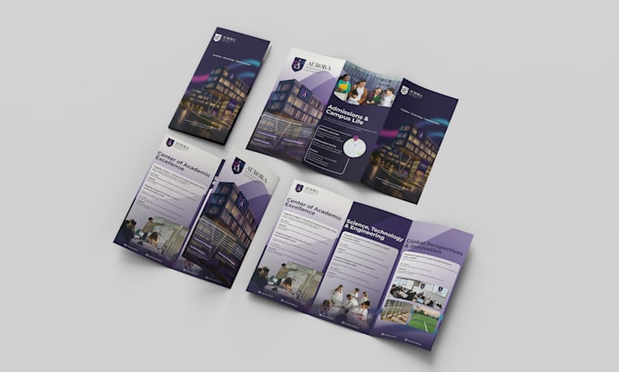 design professional flyer, leaflet, bifold trifold or multiple brochure
