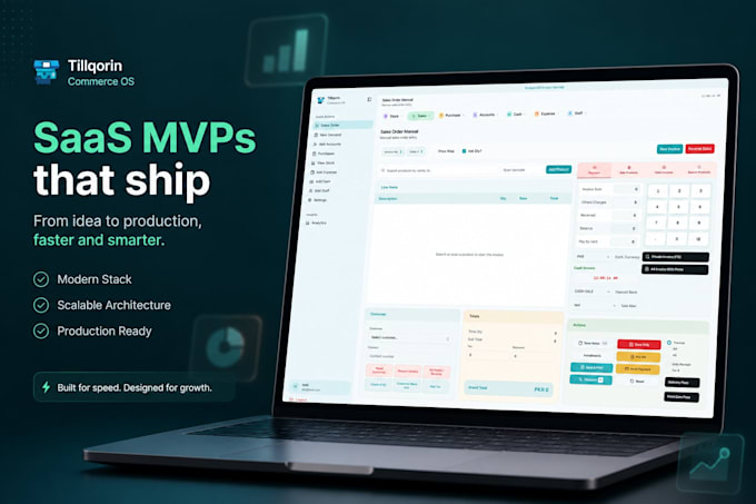 build your saas mvp web app with next js, react, and node js