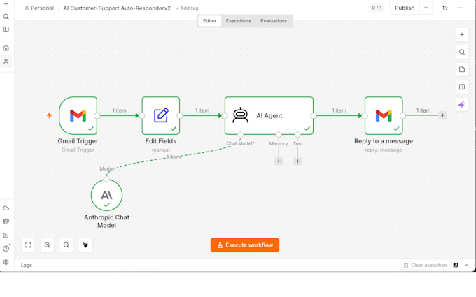 build an ai auto responder for gmail with n8n and ai