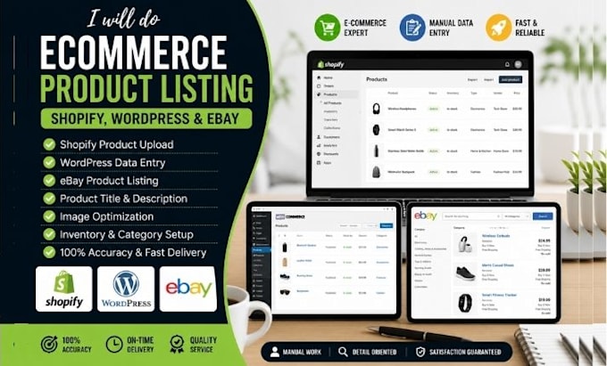 shopify bulk product listing csv data entry woocommerce squarespace upload