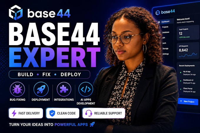 base44 expert base44 bug fixing base44 deployment base 44